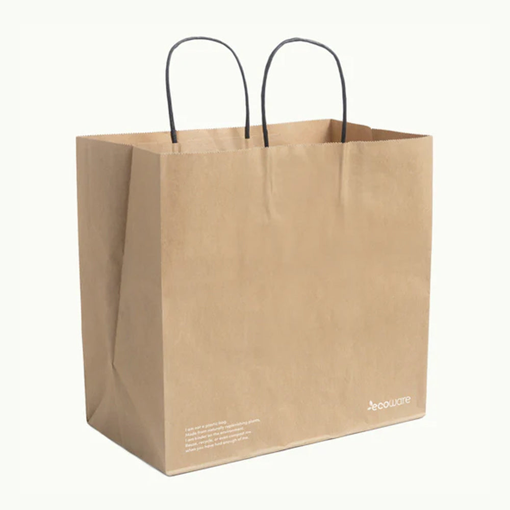 Kraft Handle Bag with Printing