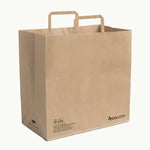 FSC® MIX certified medium paper bag with flat paper handles