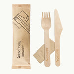 Wooden Cutlery Set - FSC 100%